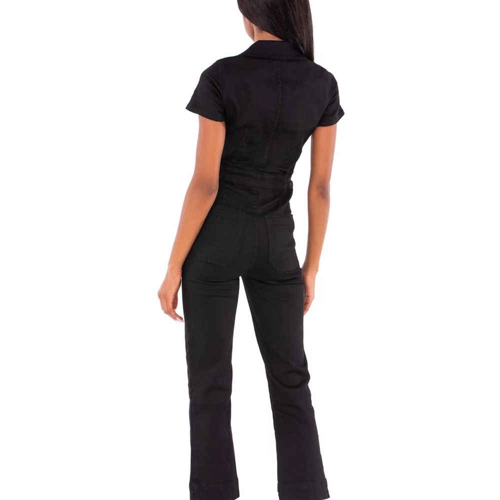 Show Me Your Mumu Emery Black Denim Jumpsuit - Picture 2 of 9
